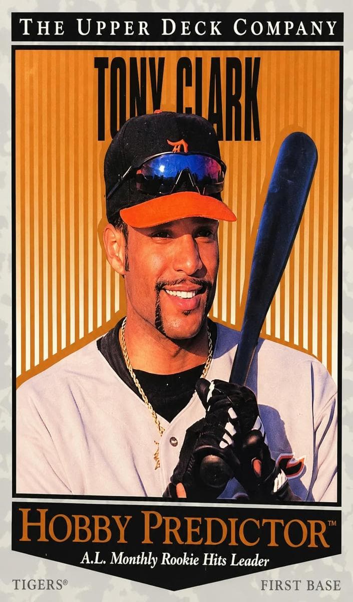 Tony Clark 1996 upper-deck Upper Deck