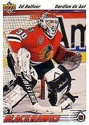 Ed Belfour 1991 upper-deck Upper Deck