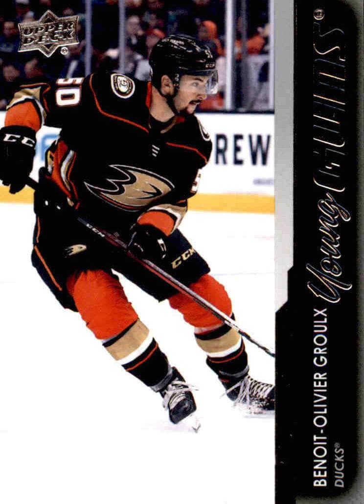 Benoit-Olivier Groulx 2021 upper-deck Upper Deck