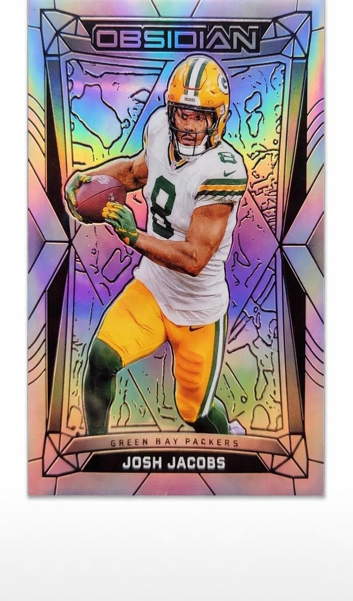 Josh Jacobs 2024 panini Obsidian