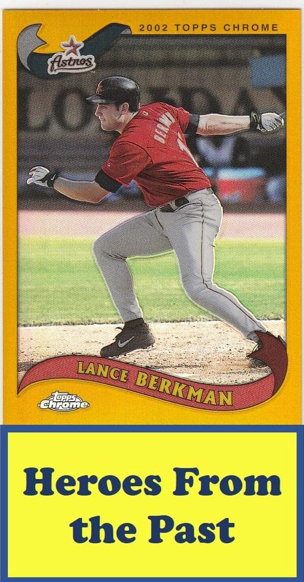 Lance Berkman 2002 topps Topps Chrome
