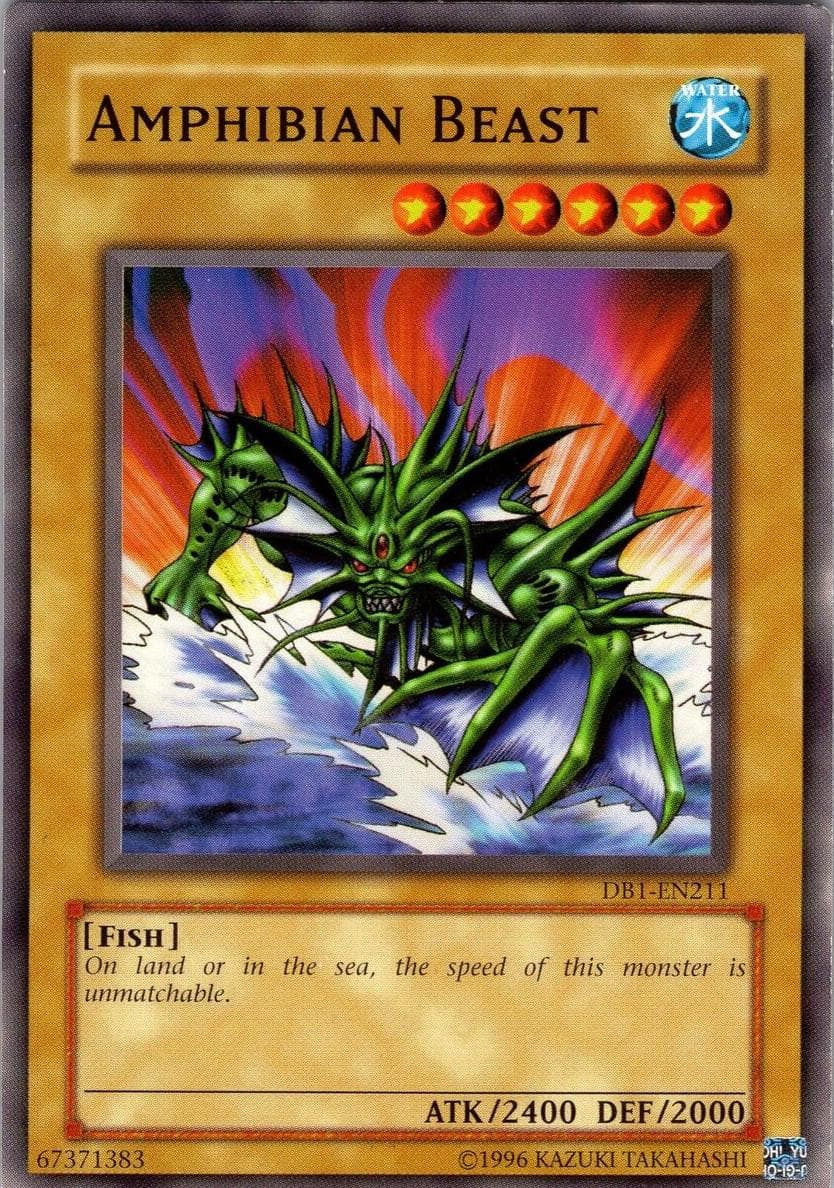 Amphibian Beast 2004 Yu-Gi-Oh! Dark Beginning 1