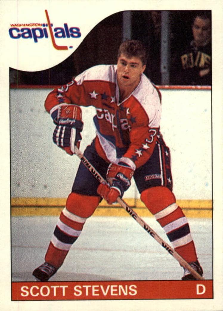 Scott Stevens 1985 topps Topps