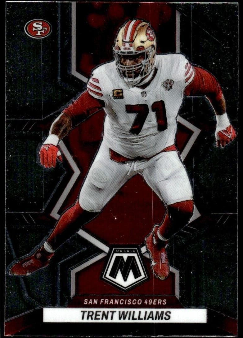 Trent Williams trading card