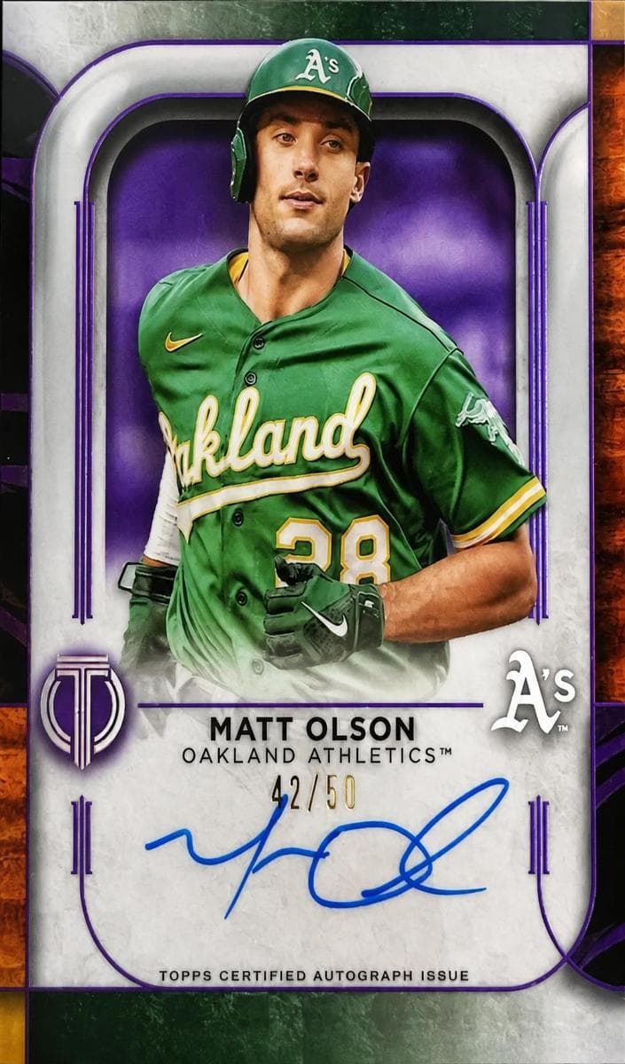 Matt Olson 2022 topps
