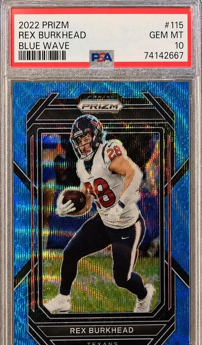 Rex Burkhead trading card