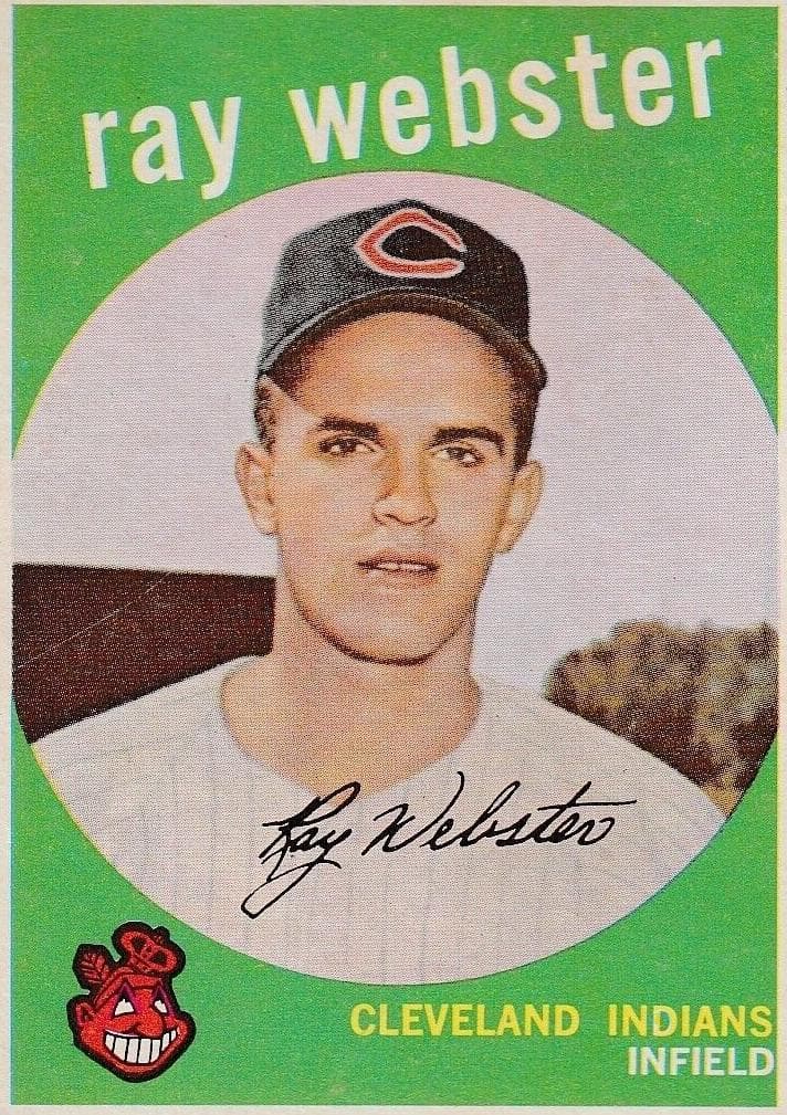 Ray Webster 1959 topps Topps