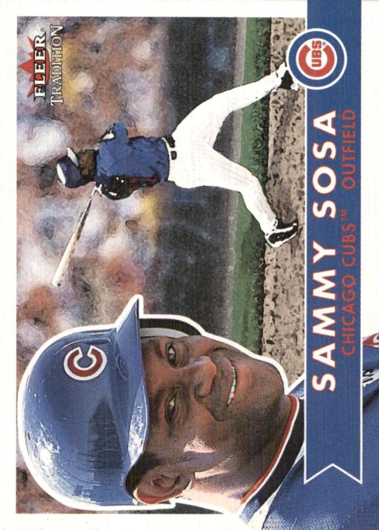Sammy Sosa 2001 fleer