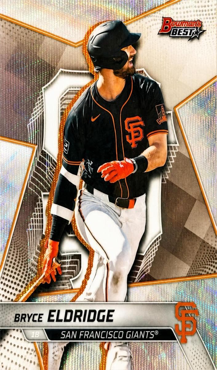 Bryce Eldridge 2025 bowman Bowman Best