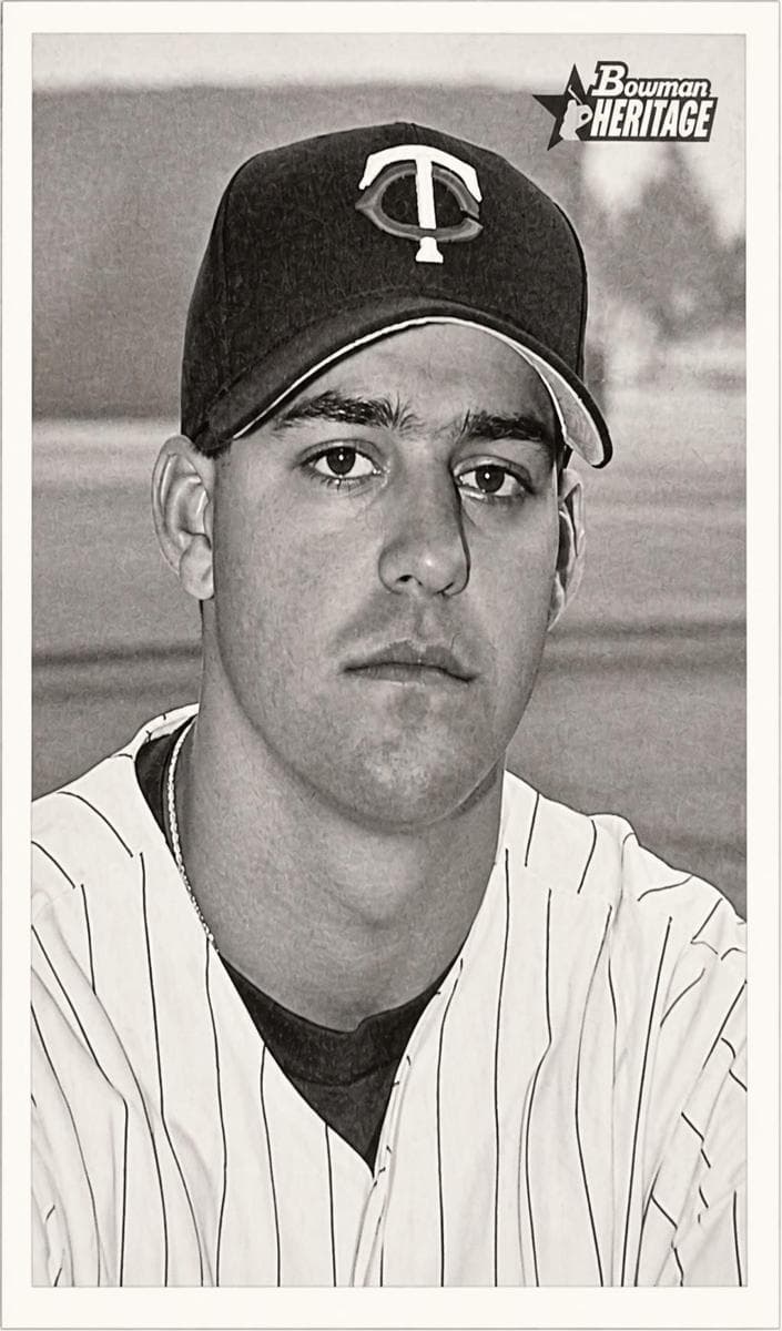 Eric Milton 2001 bowman Bowman Heritage