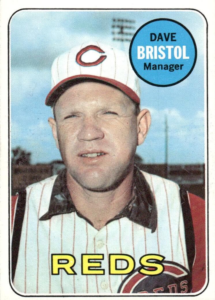 Dave Bristol 1969 topps Topps