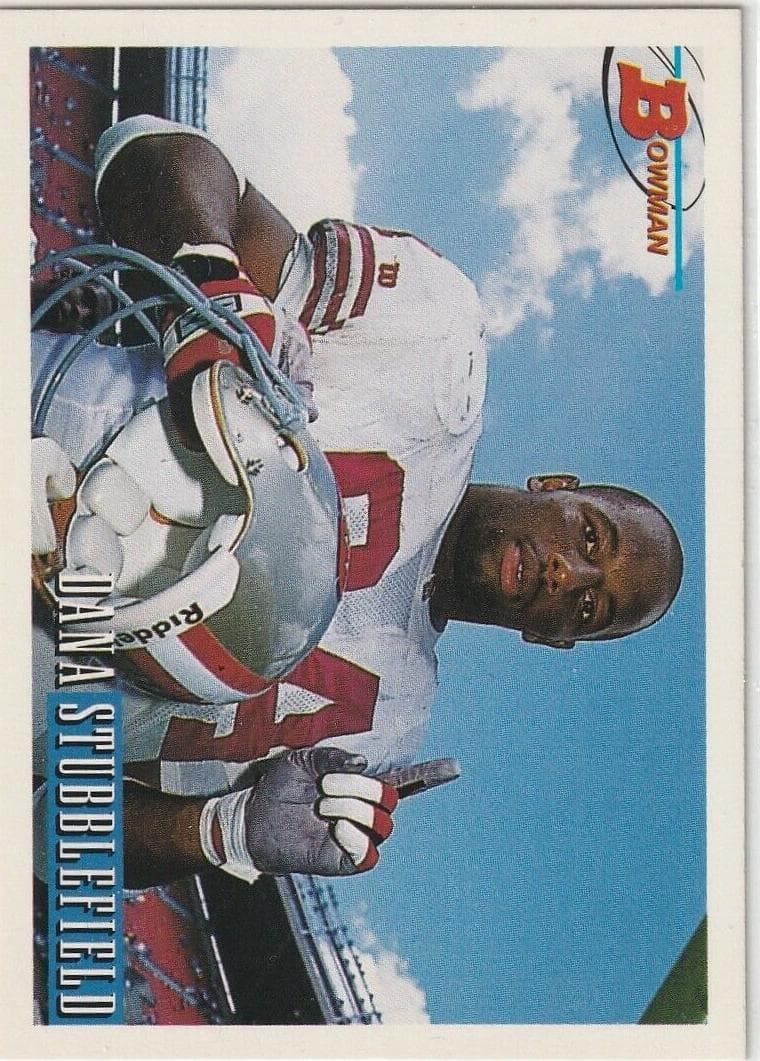 Dana Stubblefield 1993 bowman