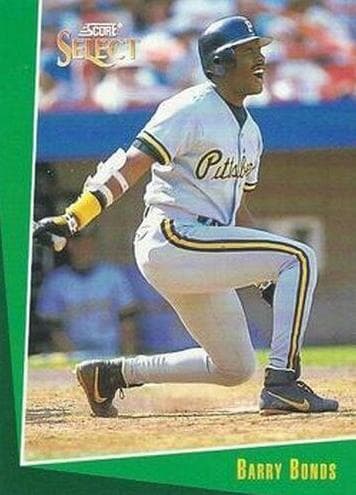 Barry Bonds 1993 panini