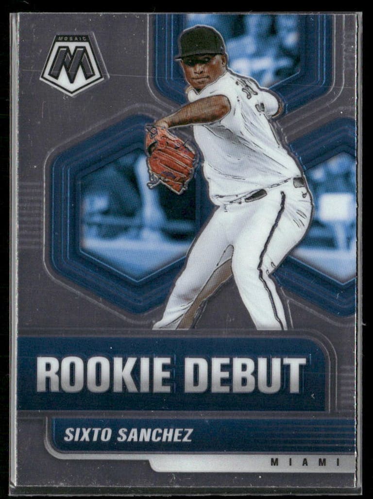 Sixto Sanchez 2021 panini Mosaic