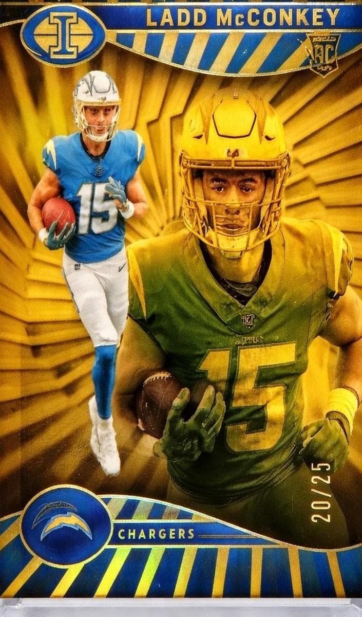 Ladd McConkey 2024 panini Panini Illusions
