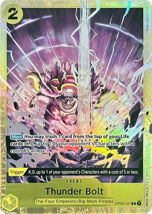Thunder Bolt 2023 One Piece Japanese Pillars of Strength
