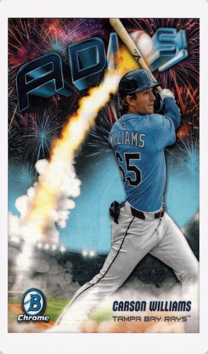 Carson Williams 2025 bowman Bowman Chrome