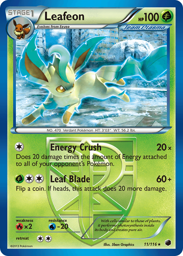 Leafeon 2013 Pokemon Plasma Freeze Regional Championship