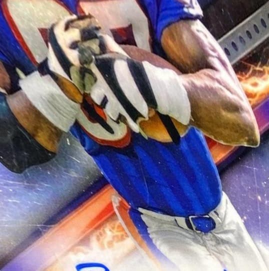 Ben Coates trading card