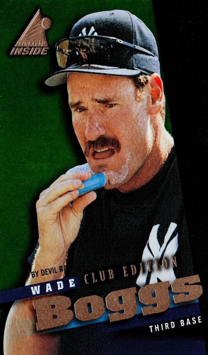 Wade Boggs 1998 unknown Pinnacle Inside