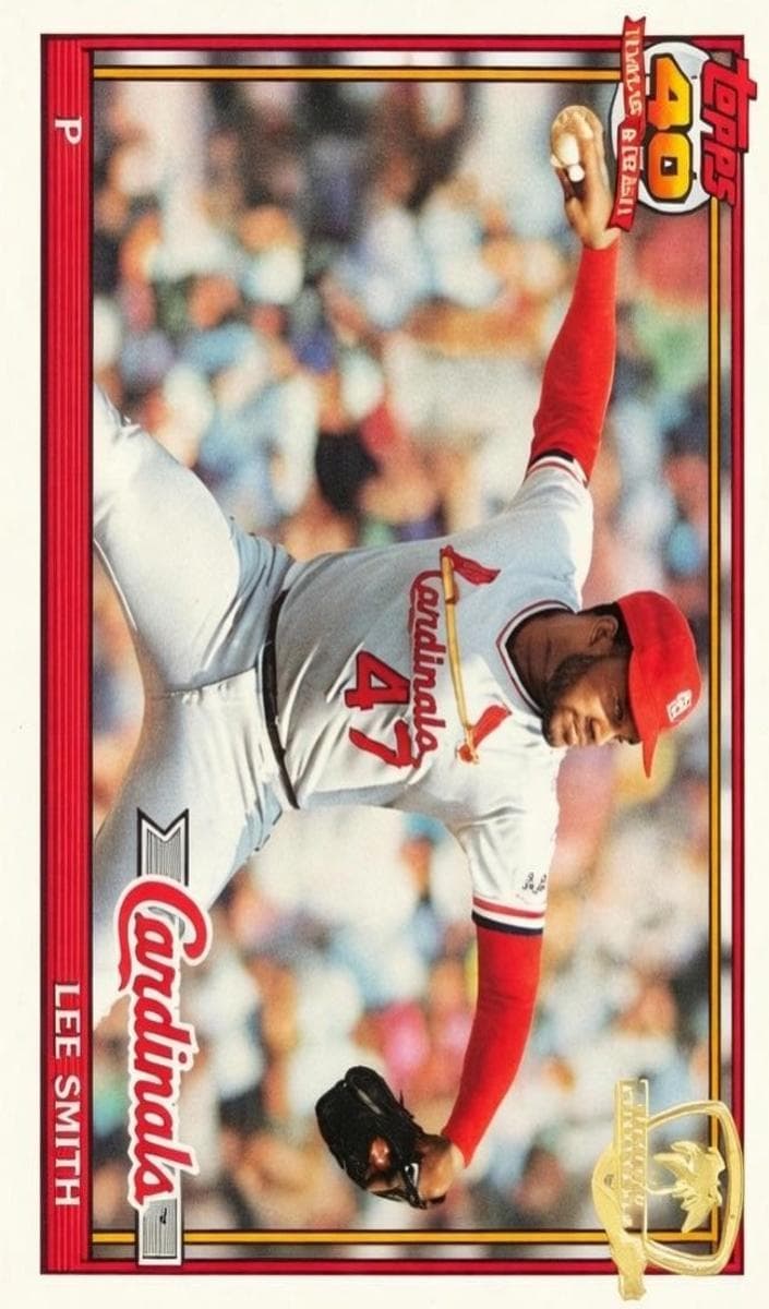 Lee Smith 1991 topps O-Pee-Chee