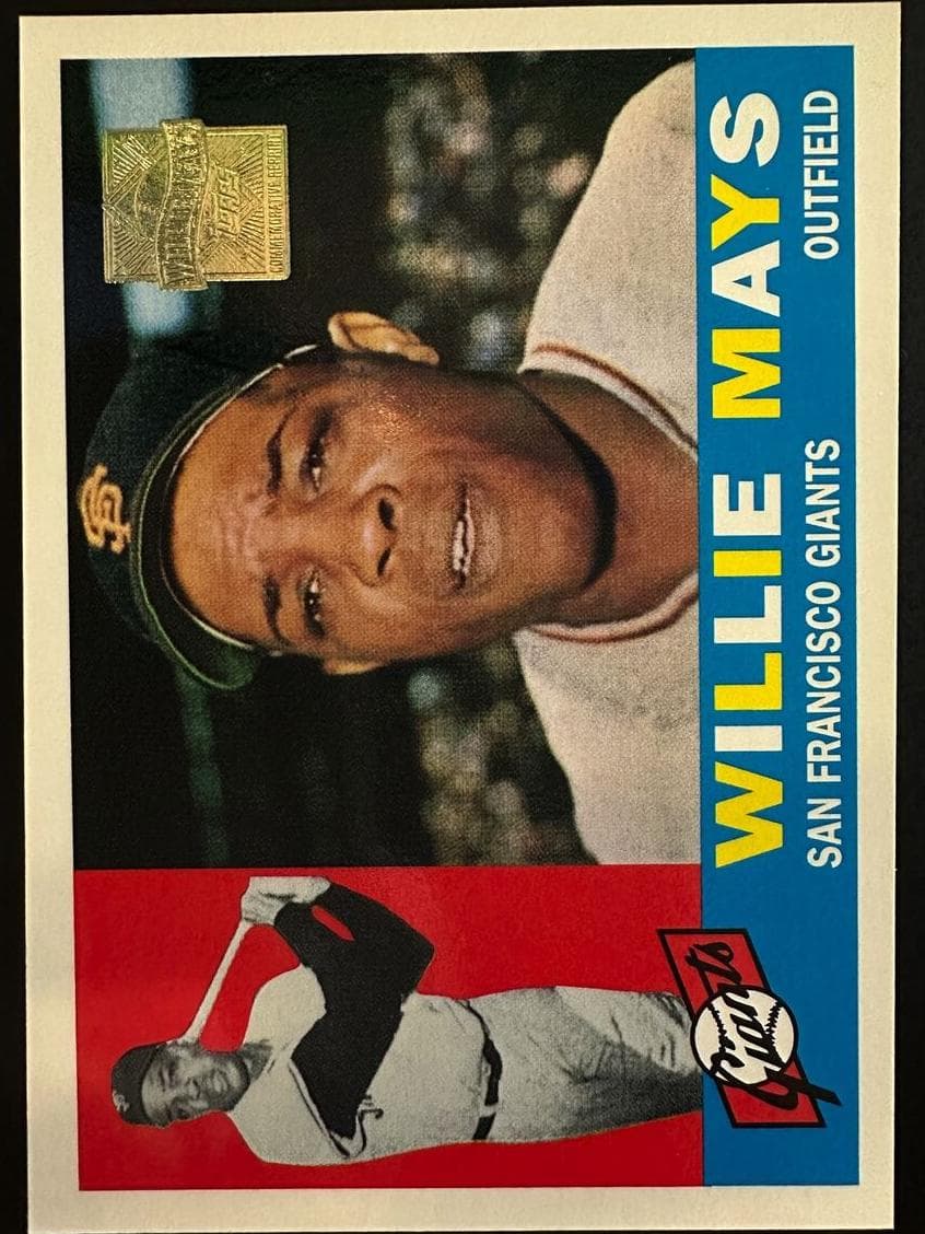 Willie Mays 1997 topps Topps