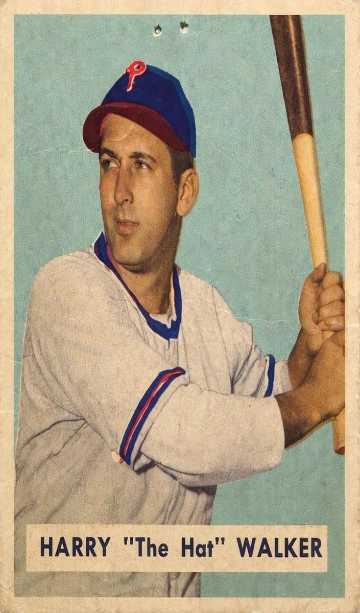 Harry "The Hat" Walker 1949 bowman Bowman