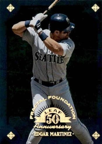 Edgar Martinez 1998 leaf Leaf