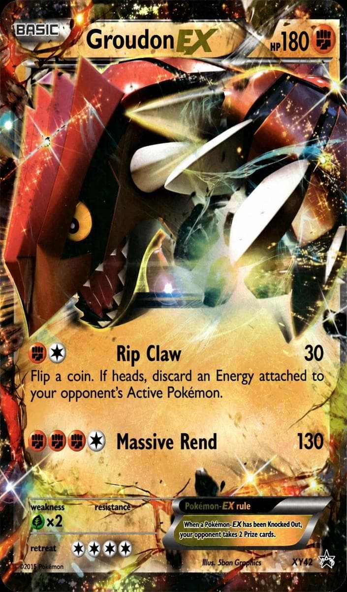 Groudon EX #xy42