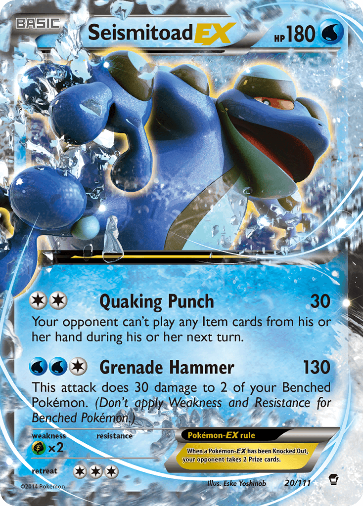 Seismitoad EX #20