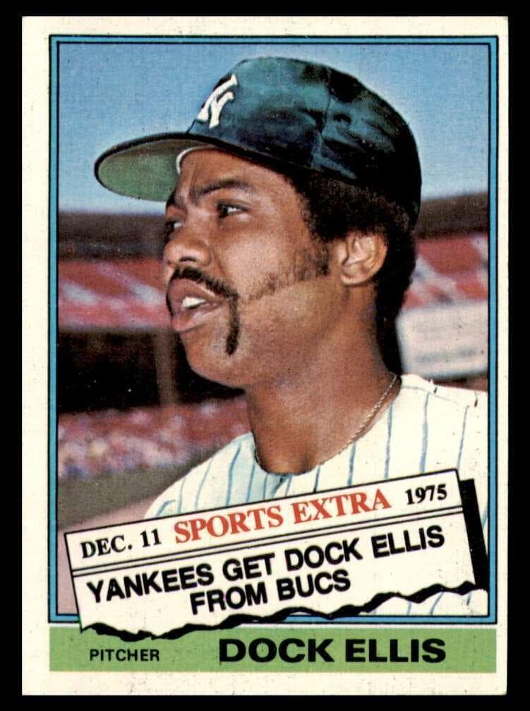 Dock Ellis 1976 topps Traded