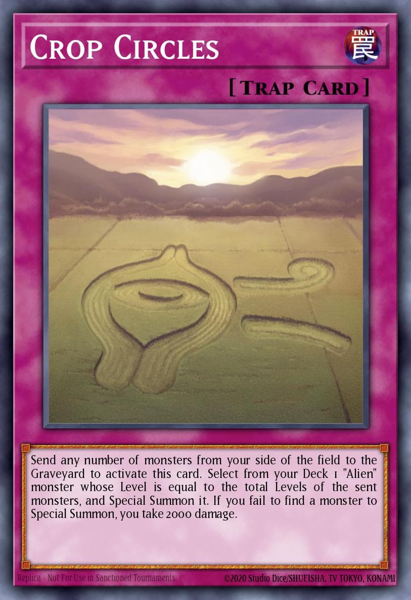 Crop Circles 2006 Yu-Gi-Oh! Power of the Duelist