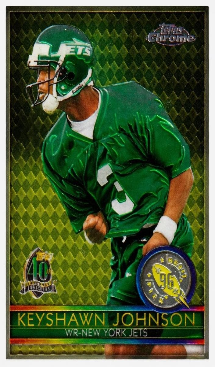 Keyshawn Johnson 1996 topps