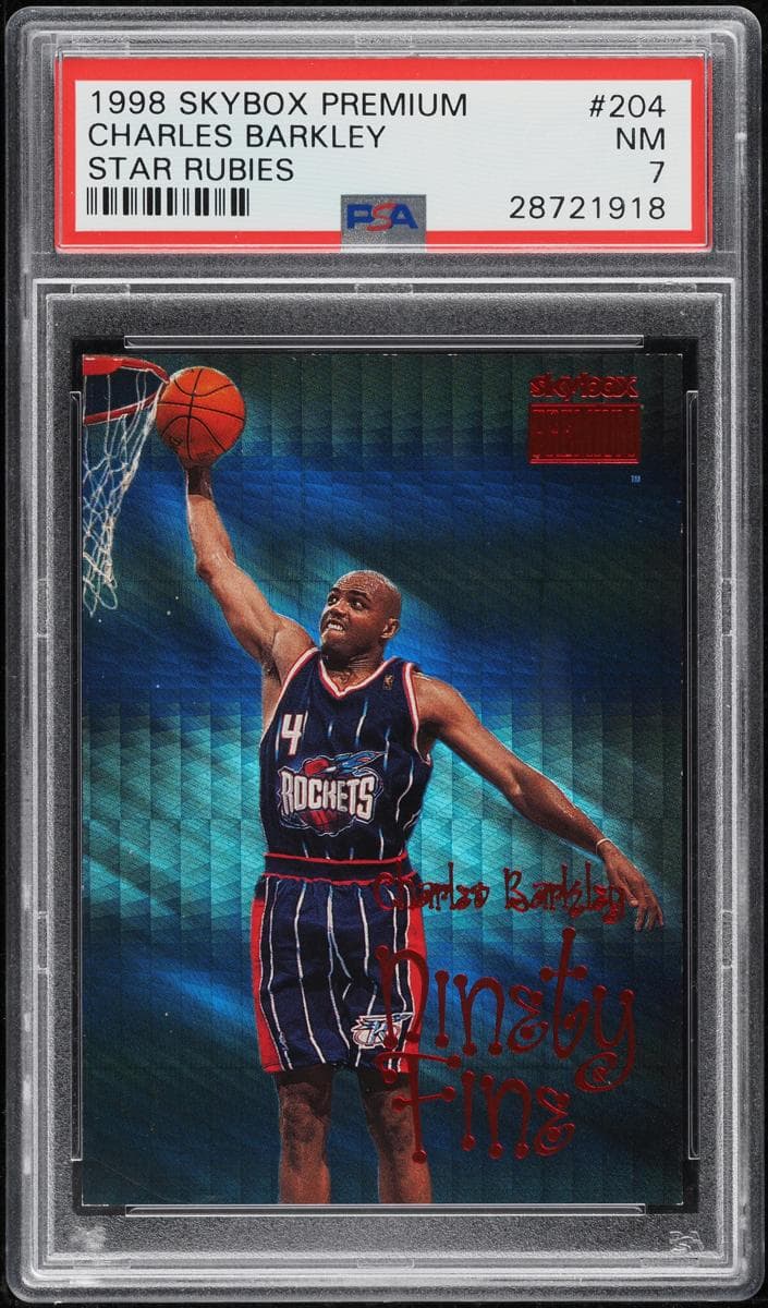 Charles Barkley 1998 fleer SkyBox Premium