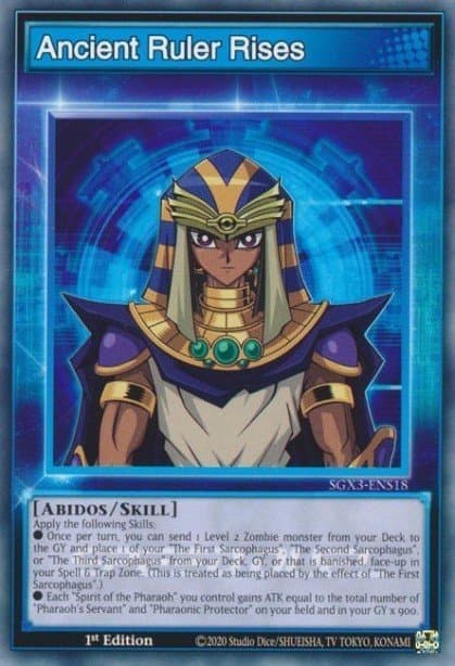 Ancient Ruler Rises 2023 Yu-Gi-Oh! Speed Duel GX: Duelists of Shadows
