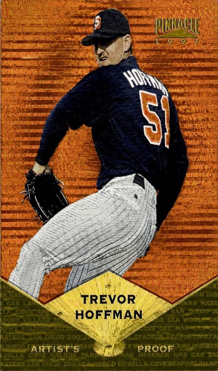 Trevor Hoffman 1997 unknown Pinnacle