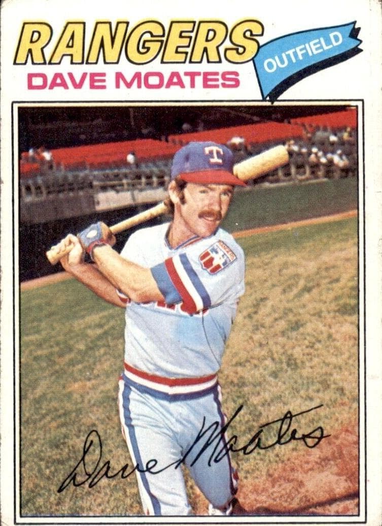Dave Moates 1977 topps Topps