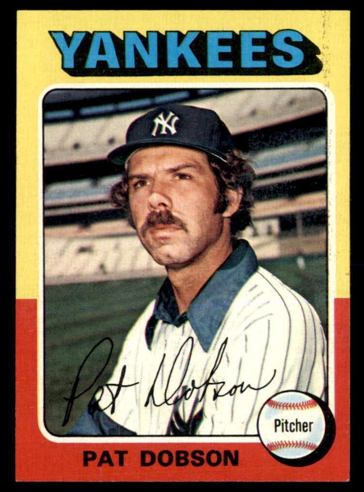 Pat Dobson 1975 topps Topps
