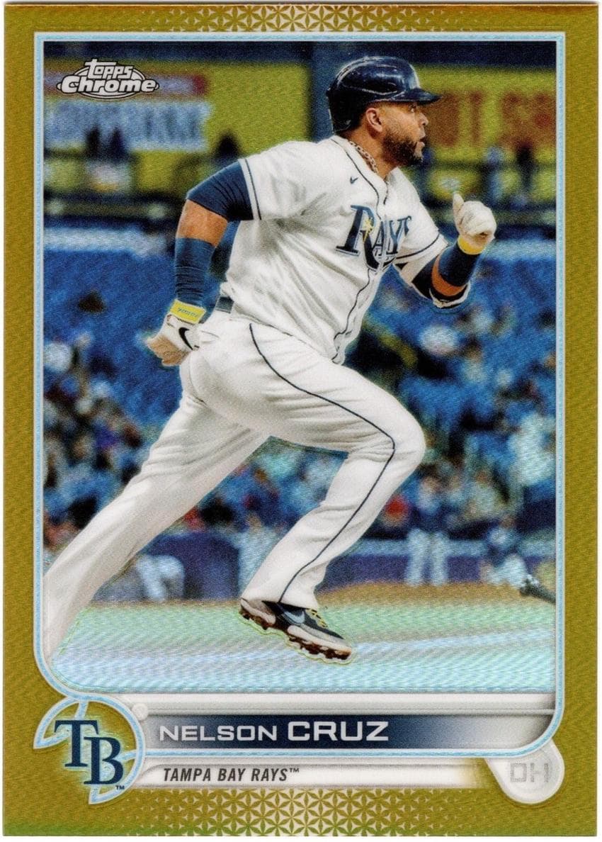 Nelson Cruz trading card