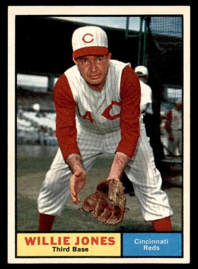 Willie Jones 1961 topps Topps