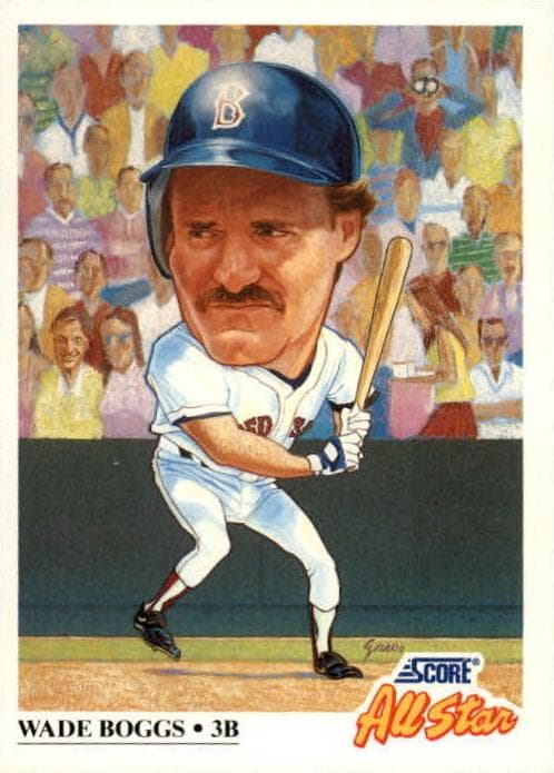 Wade Boggs 1991 panini Score