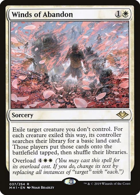 Winds of Abandon 2020 Magic: The Gathering The List Reprints