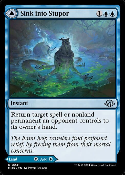 Sink into Stupor // Soporific Springs 2024 Magic: The Gathering Modern Horizons 3