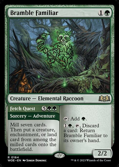 Bramble Familiar // Fetch Quest #164