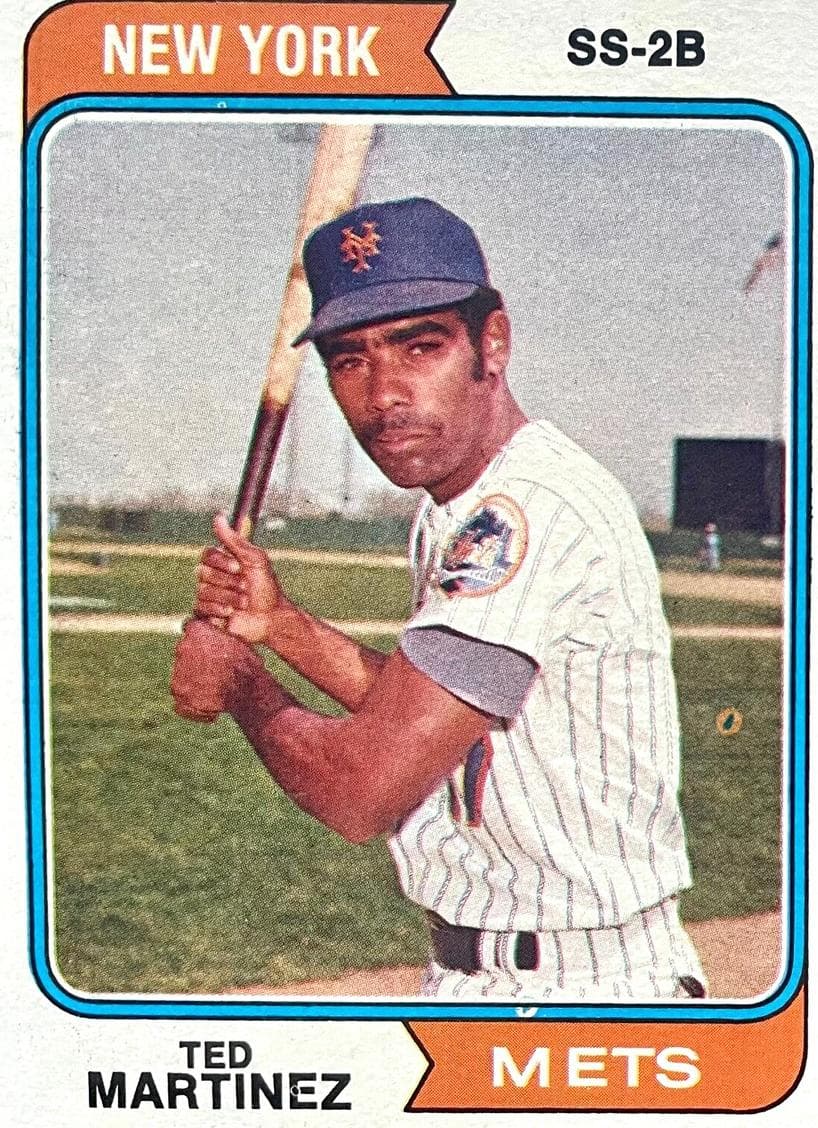 Ted Martinez 1974 topps Topps