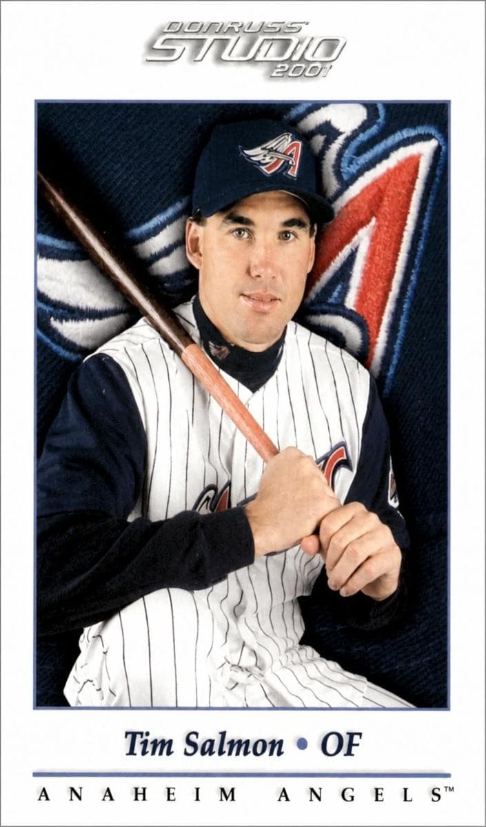 Tim Salmon 2001 panini Donruss Studio