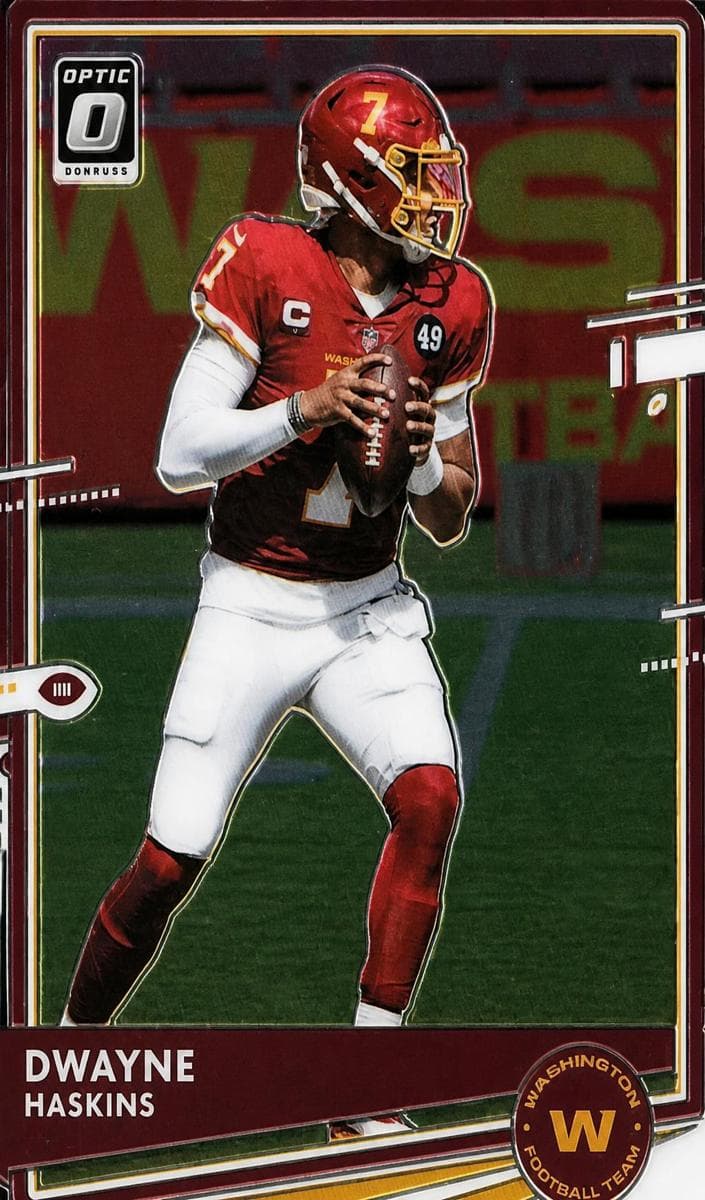 Dwayne Haskins 2020 panini Donruss Optic