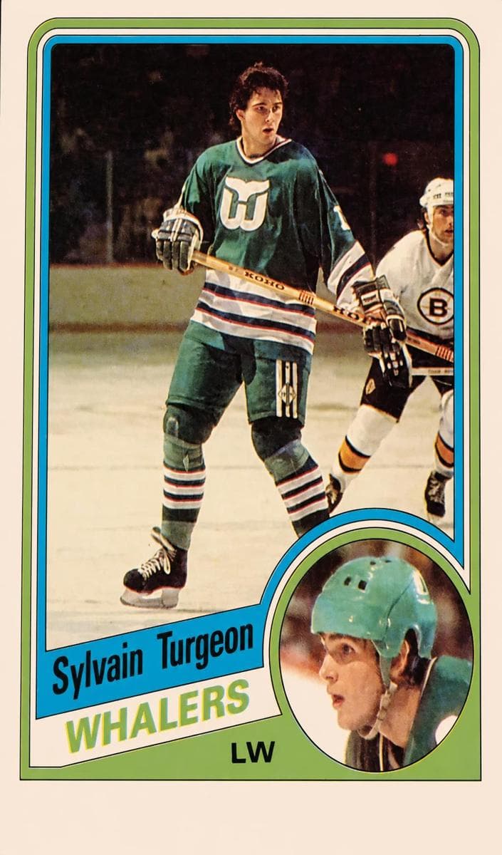 Sylvain Turgeon trading card