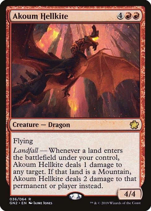 Akoum Hellkite #123
