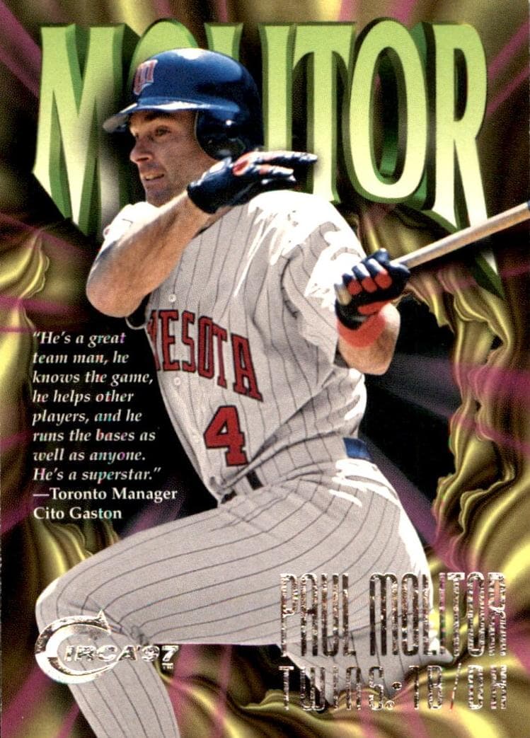 Paul Molitor 1997 unknown Circa